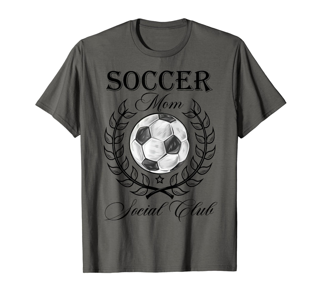 Soccer Mom Social Club Trendy Soccer T-Shirt - Streetwear Style Men Women - T-Shirt, Sweatshirt, Hoodie