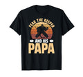Fear Hockey Keeper Papa Ice Hockey T-Shirt - Novelty Apparel for Adults - T-Shirt, Sweatshirt, Hoodie