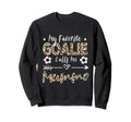 My Favorite Goalie Calls Me Mummo Sweatshirt - Minimalist Print for Adults - T-Shirt, Sweatshirt, Hoodie