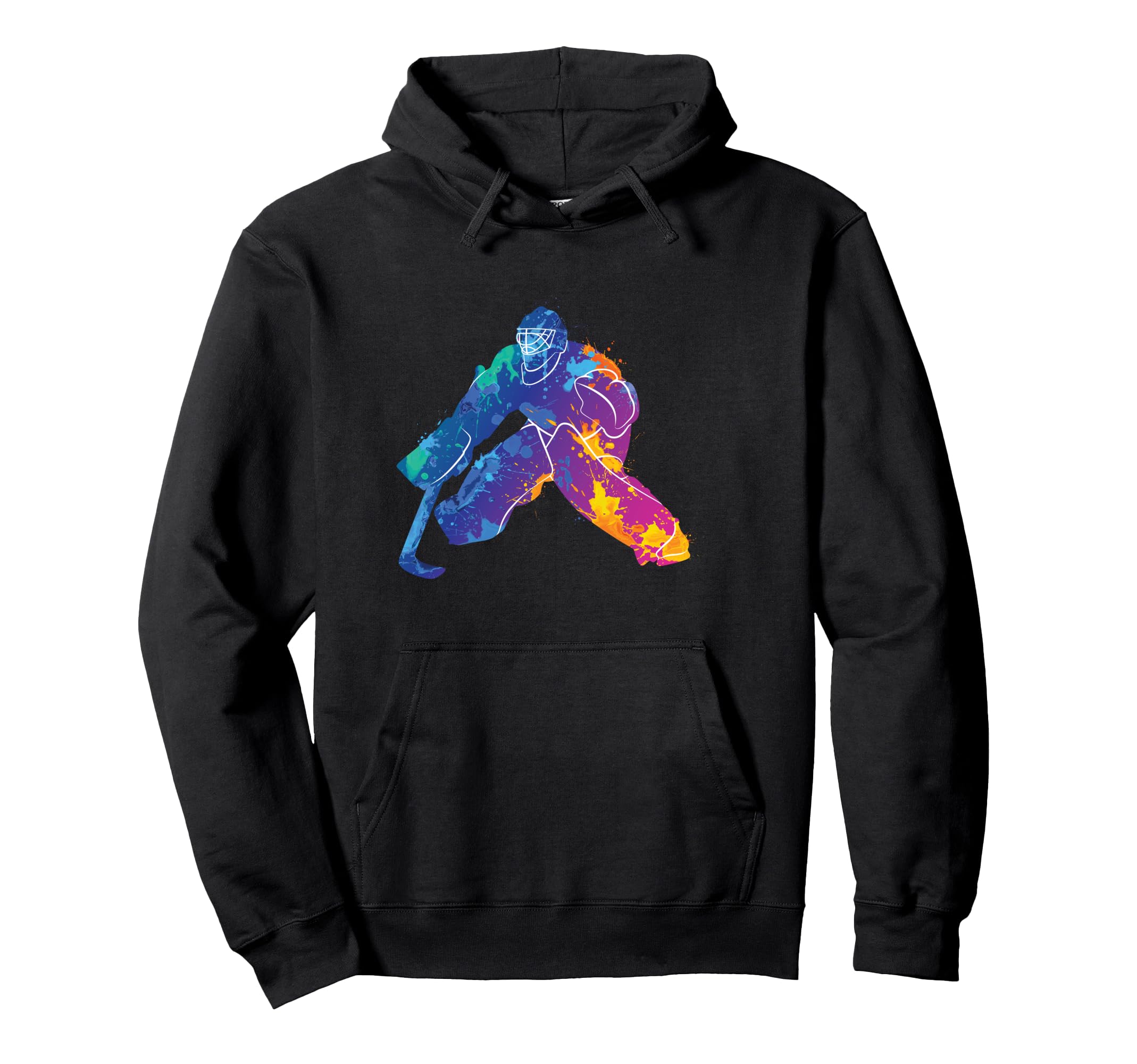 Ice Hockey Goalie Netmind Goalkeeper Hoodie - Aesthetic Graphic Men Women - T-Shirt, Sweatshirt, Hoodie