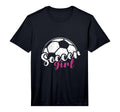 Womens Soccer Player Soccer Soccer Ball T-Shirt - Custom Art Print Unisex - T-Shirt, Sweatshirt, Hoodie
