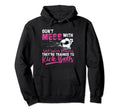Dont Mess Soccer Players Theyre Trained Hoodie - Aesthetic Graphic Unisex - T-Shirt, Sweatshirt, Hoodie