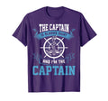 Captain Is Always Right And I Am Captain T-Shirt - Custom Art Print Unisex - T-Shirt, Sweatshirt, Hoodie