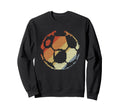 Soccer Ball Pixel Football Pitch Sweatshirt - Minimalist Print Unisex - T-Shirt, Sweatshirt, Hoodie