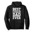 Soccer Trainer Best Coach Dad Hoodie - Casual Everyday Wear for Adults - T-Shirt, Sweatshirt, Hoodie