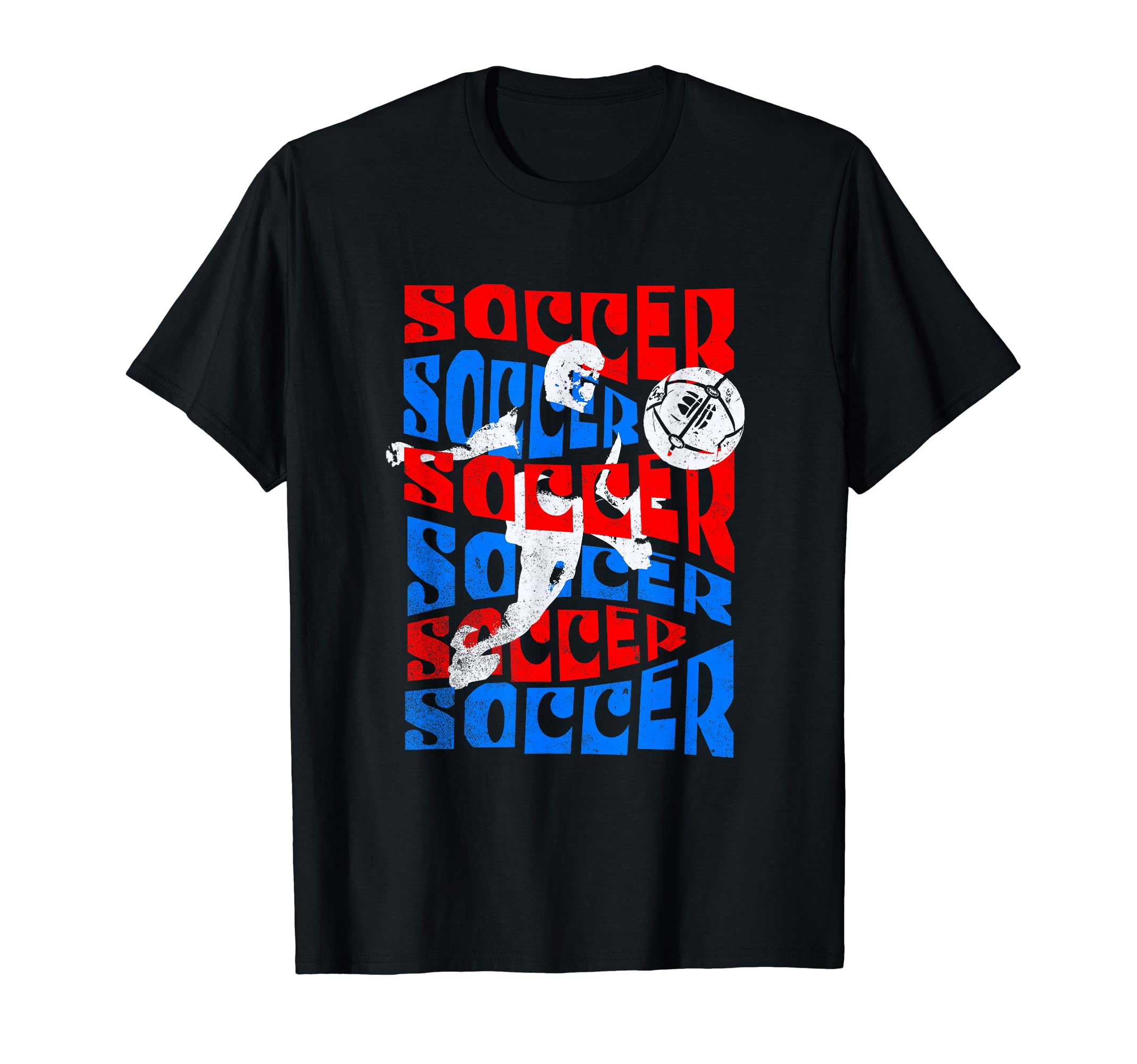 Soccer Player Midcentury Modern T-Shirt - Trendy Graphic Unisex - T-Shirt, Sweatshirt, Hoodie
