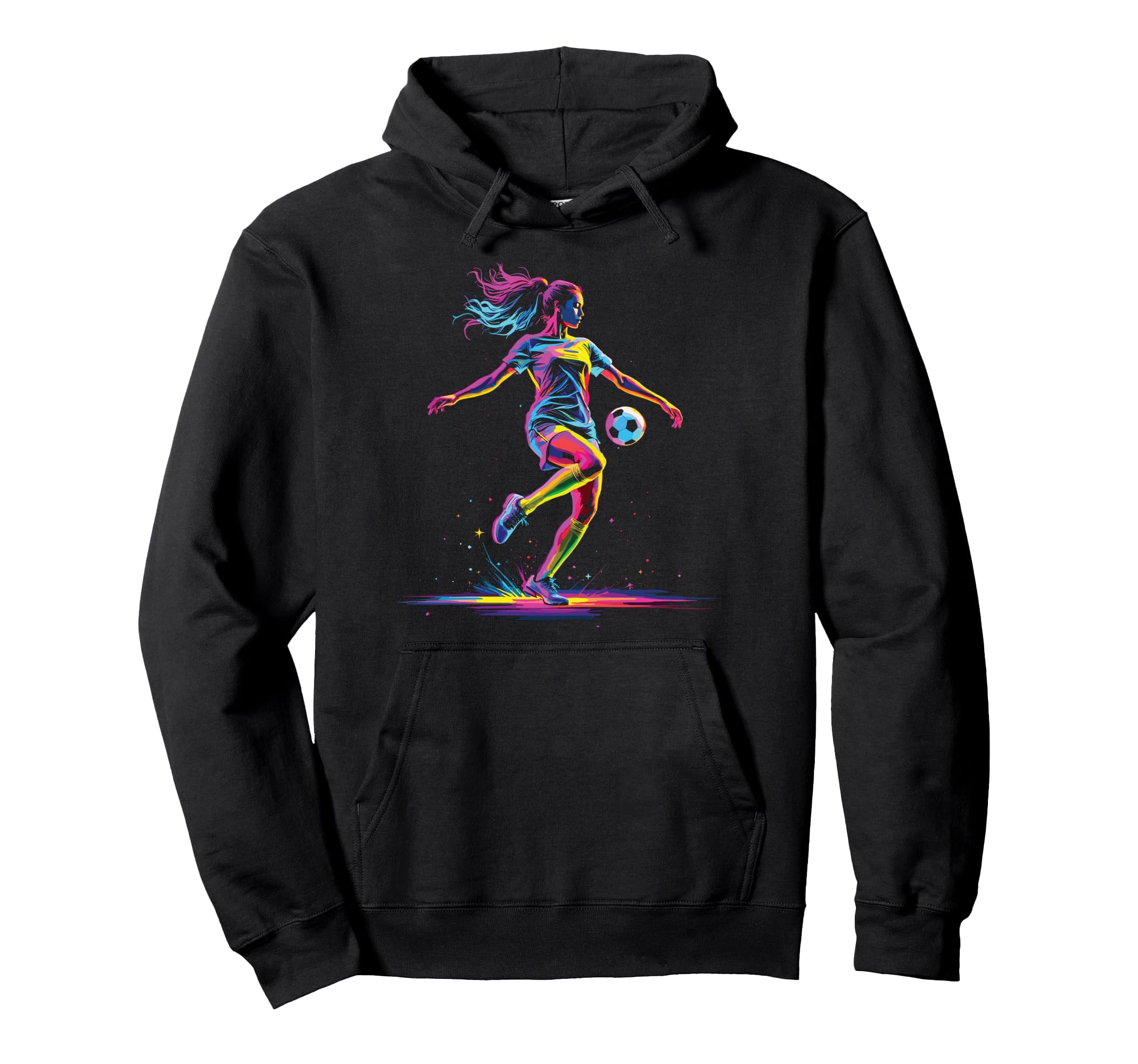 Soccer Teen Soccer Hoodie - Graphic Print Men Women - T-Shirt, Sweatshirt, Hoodie