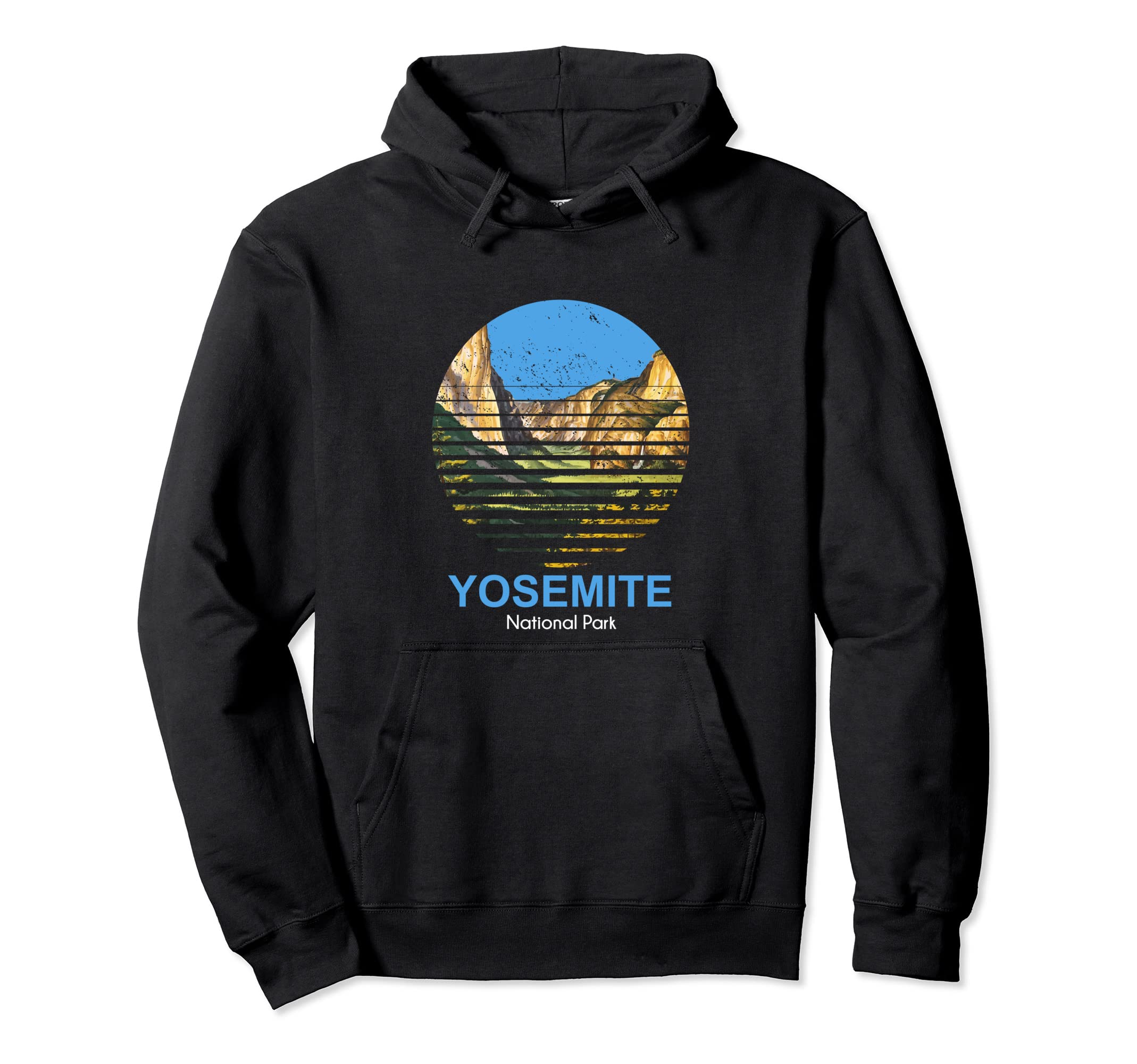 Yosemite National Park California Sunset Hoodie - Custom Art Print Unisex - T-Shirt, Sweatshirt, Hoodie