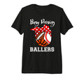Busy Raising Ballers Funny Baseball T-Shirt - Trendy Graphic for Adults - T-Shirt, Sweatshirt, Hoodie