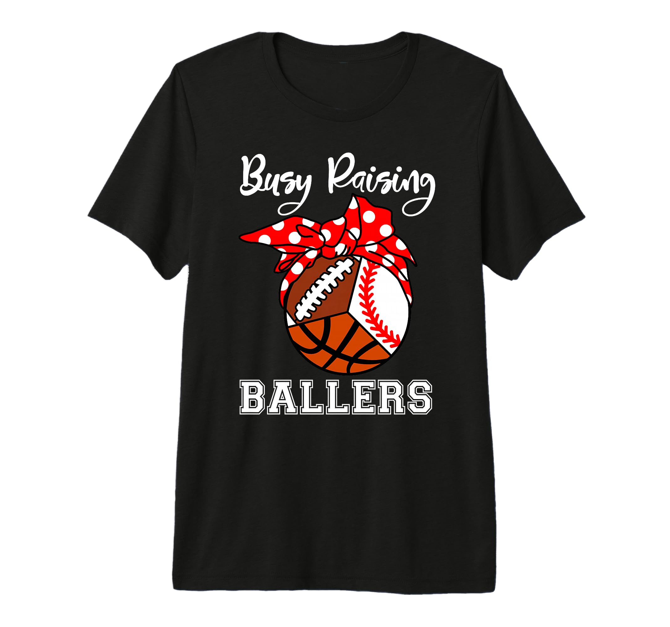 Busy Raising Ballers Funny Baseball T-Shirt - Trendy Graphic for Adults - T-Shirt, Sweatshirt, Hoodie