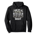 Soccer Torn Acl Knee Injury And Hoodie - Casual Everyday Wear for Adults - T-Shirt, Sweatshirt, Hoodie