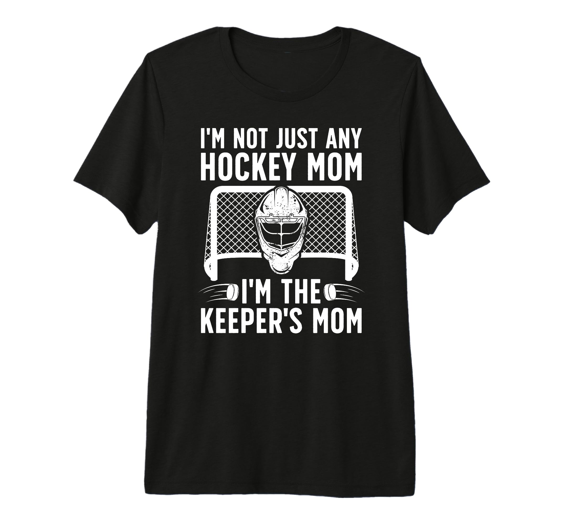 Im Hockey Keeper Mom Ice Hockey T-Shirt - Custom Art Print Men Women - T-Shirt, Sweatshirt, Hoodie