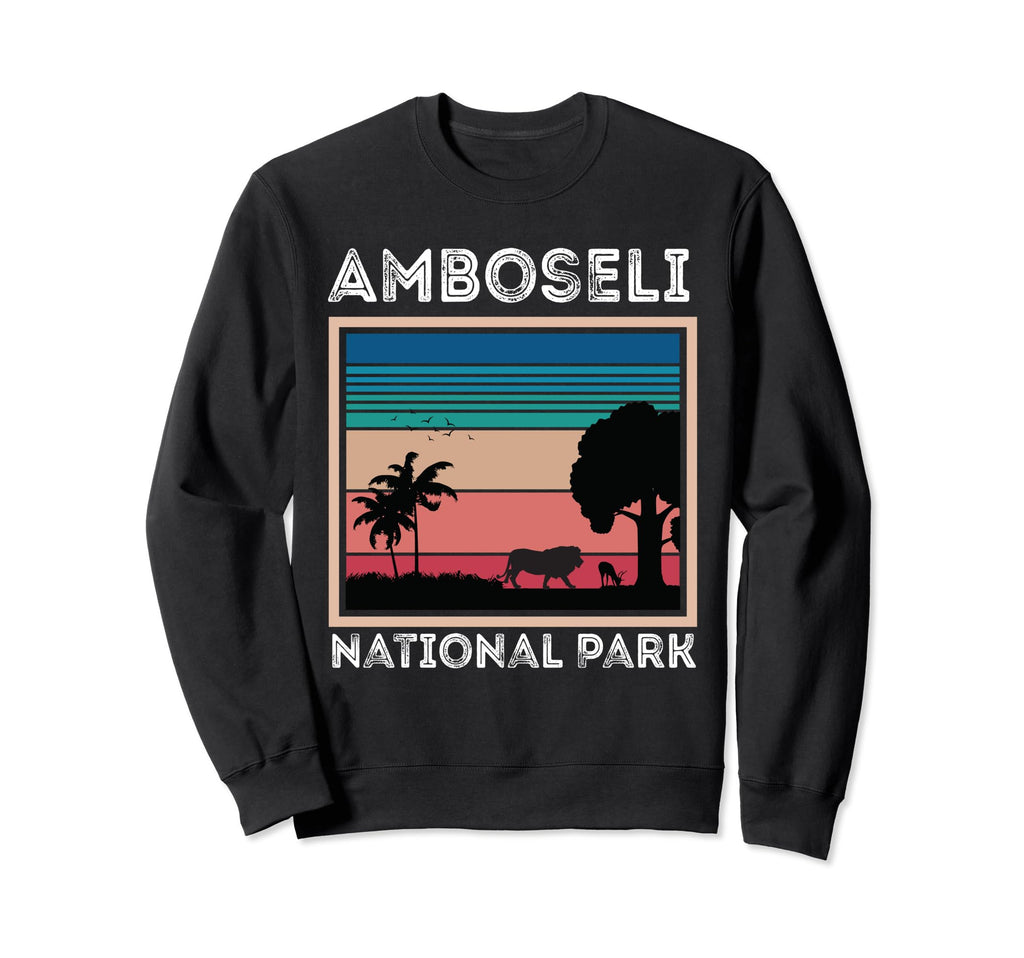 Safari Amboseli National Park Sweatshirt - Streetwear Style for Adults - T-Shirt, Sweatshirt, Hoodie