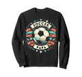 Soccer Papa Family Matching Dad Sweatshirt - Aesthetic Graphic Men Women - T-Shirt, Sweatshirt, Hoodie