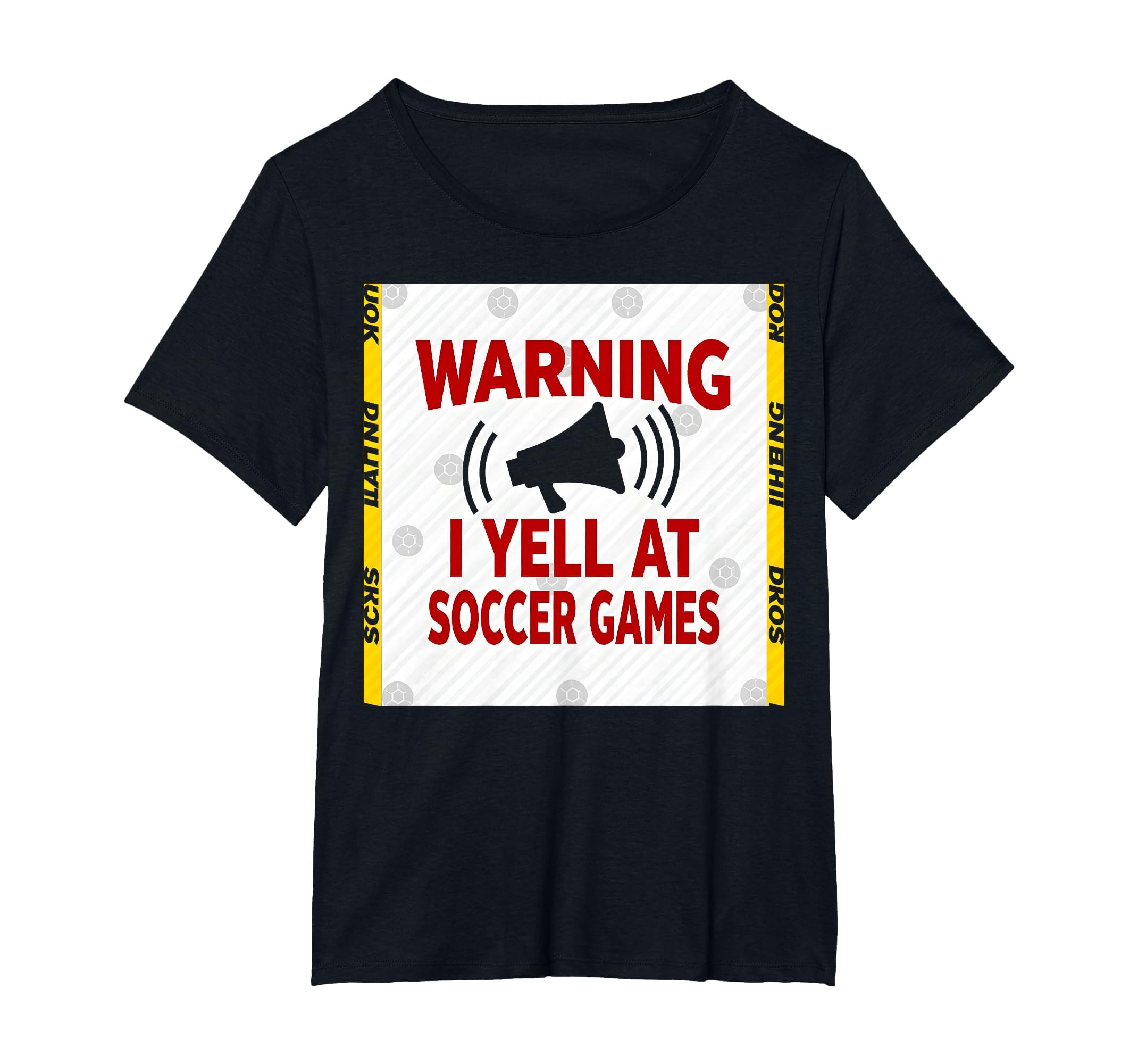 Warning I Yell Soccer Games T-Shirt - Novelty Apparel Men Women - T-Shirt, Sweatshirt, Hoodie