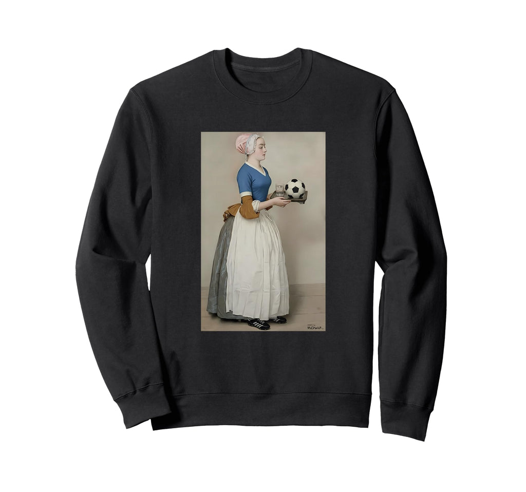 Serving Football Blue Soccer Outfit Sweatshirt - Fun Novelty Design Unisex - T-Shirt, Sweatshirt, Hoodie
