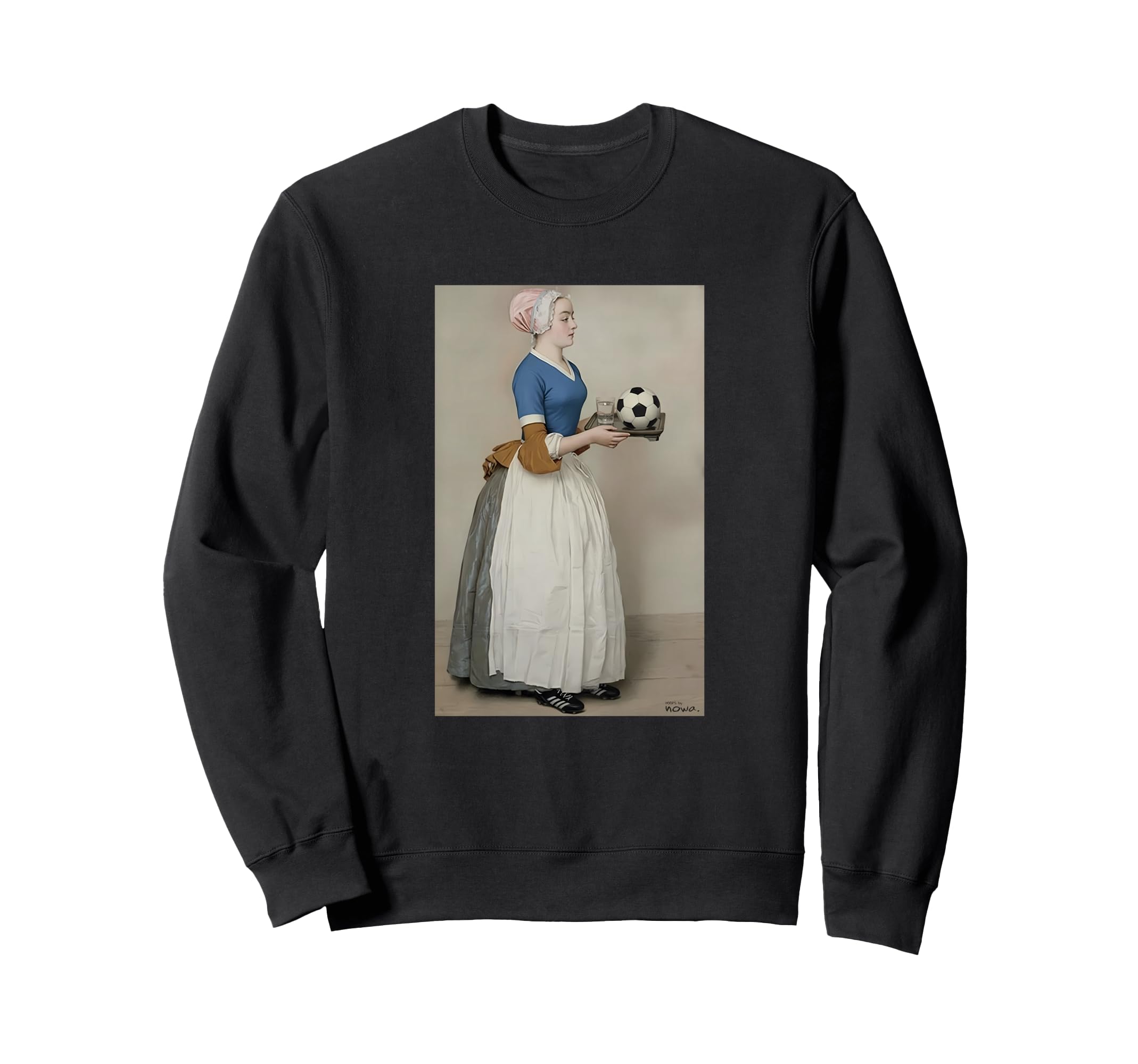 Serving Football Blue Soccer Outfit Sweatshirt - Fun Novelty Design Unisex - T-Shirt, Sweatshirt, Hoodie