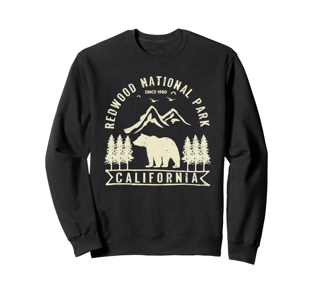 Redwood National Park California Sweatshirt - Aesthetic Graphic for Adults - T-Shirt, Sweatshirt, Hoodie