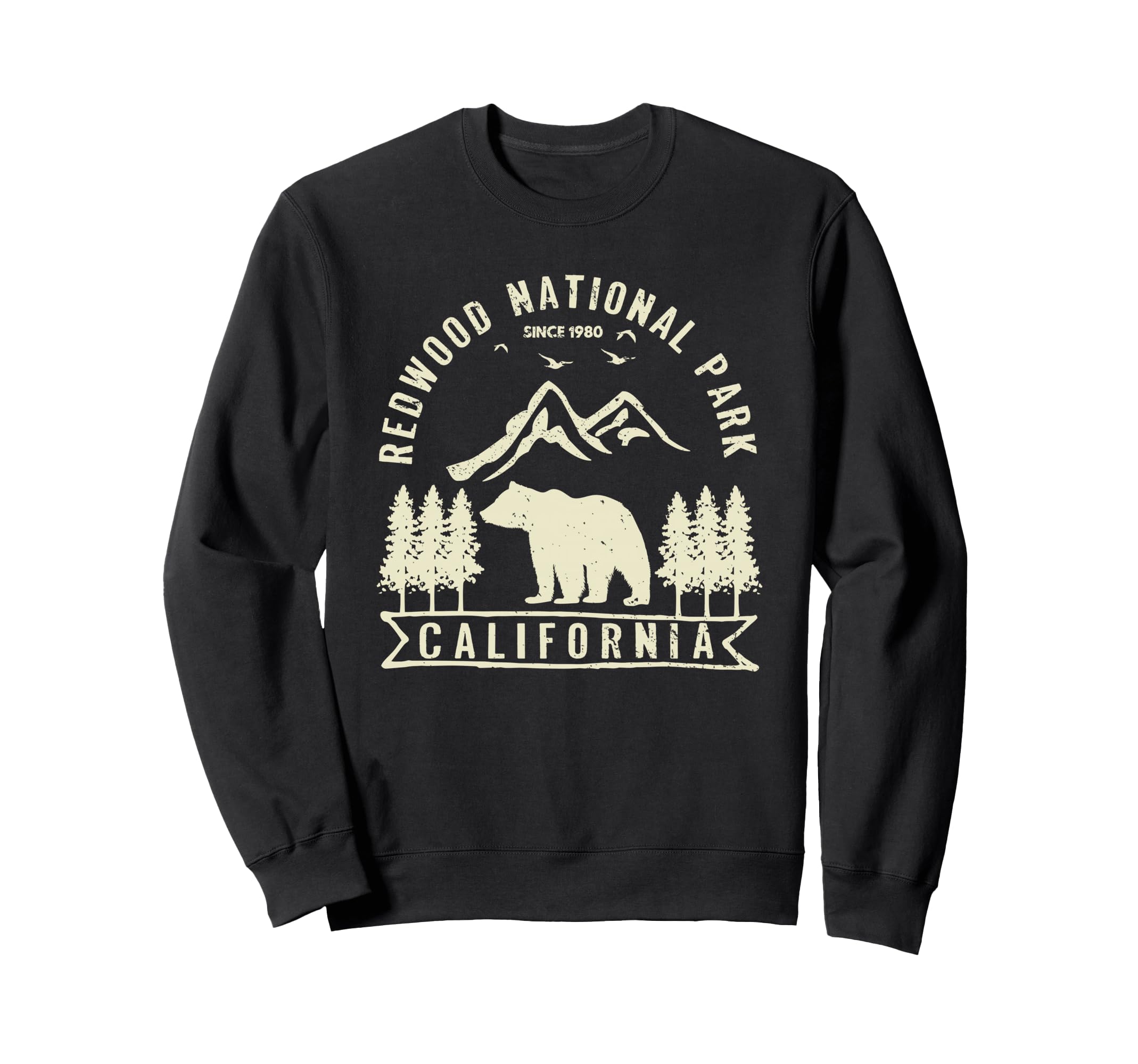 Redwood National Park California Sweatshirt - Aesthetic Graphic for Adults - T-Shirt, Sweatshirt, Hoodie