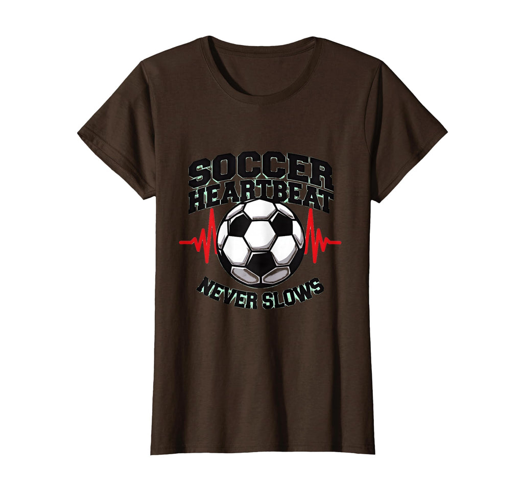 Soccer Heartbeat Never Slows Passion T-Shirt - Streetwear Style for Adults - T-Shirt, Sweatshirt, Hoodie