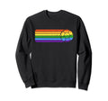 Soccer Ball Rainbow Flag Lgbt Coach Sweatshirt - Streetwear Style Unisex - T-Shirt, Sweatshirt, Hoodie