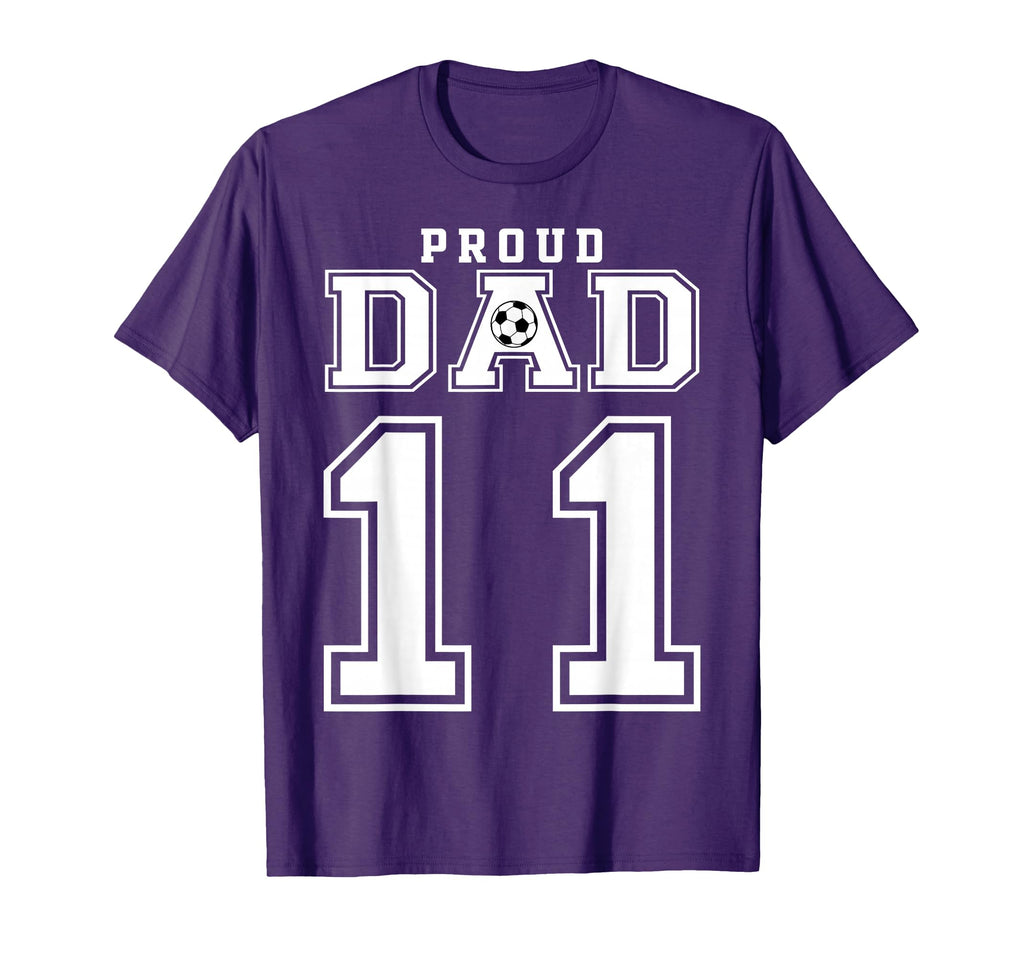 Number 11 Custom Proud Soccer Futbol T-Shirt - Aesthetic Graphic Unisex - T-Shirt, Sweatshirt, Hoodie