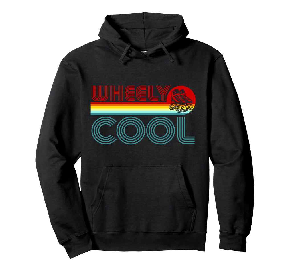 Roller Skating Skate 1970S Wheely Hoodie - Casual Everyday Wear Men Women - T-Shirt, Sweatshirt, Hoodie