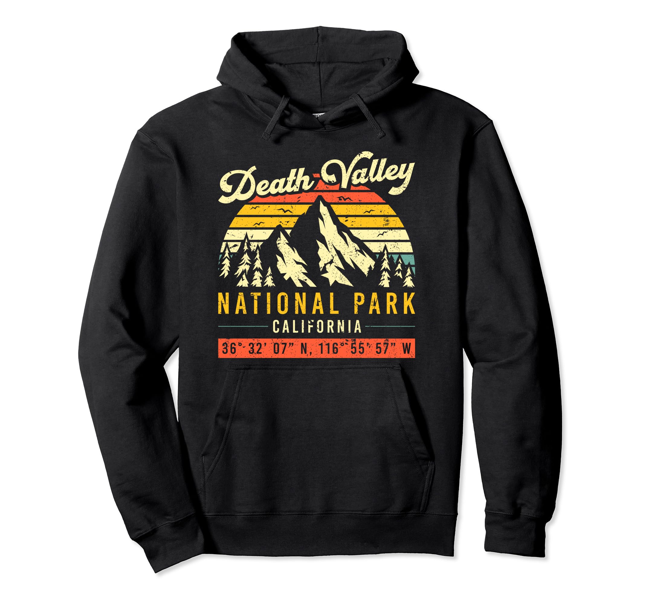 Death Valley California National Park Hoodie - Unique Graphic Men Women - T-Shirt, Sweatshirt, Hoodie