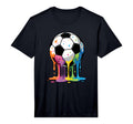 Soccer Drip Ice Cream Drip Soccer T-Shirt - Fun Novelty Design Men Women - T-Shirt, Sweatshirt, Hoodie
