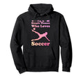 Im Simple Wjo Loves Soccer Soccer Hoodie - Fun Novelty Design Men Women - T-Shirt, Sweatshirt, Hoodie
