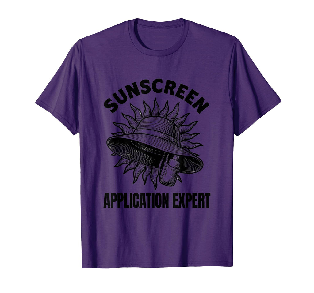 Sunscreen Application Expert Soccer Mom T-Shirt - Fun Novelty Design Unisex - T-Shirt, Sweatshirt, Hoodie