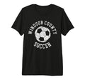 Windsor County Soccer Distressed T-Shirt - Fun Novelty Design Men Women - T-Shirt, Sweatshirt, Hoodie