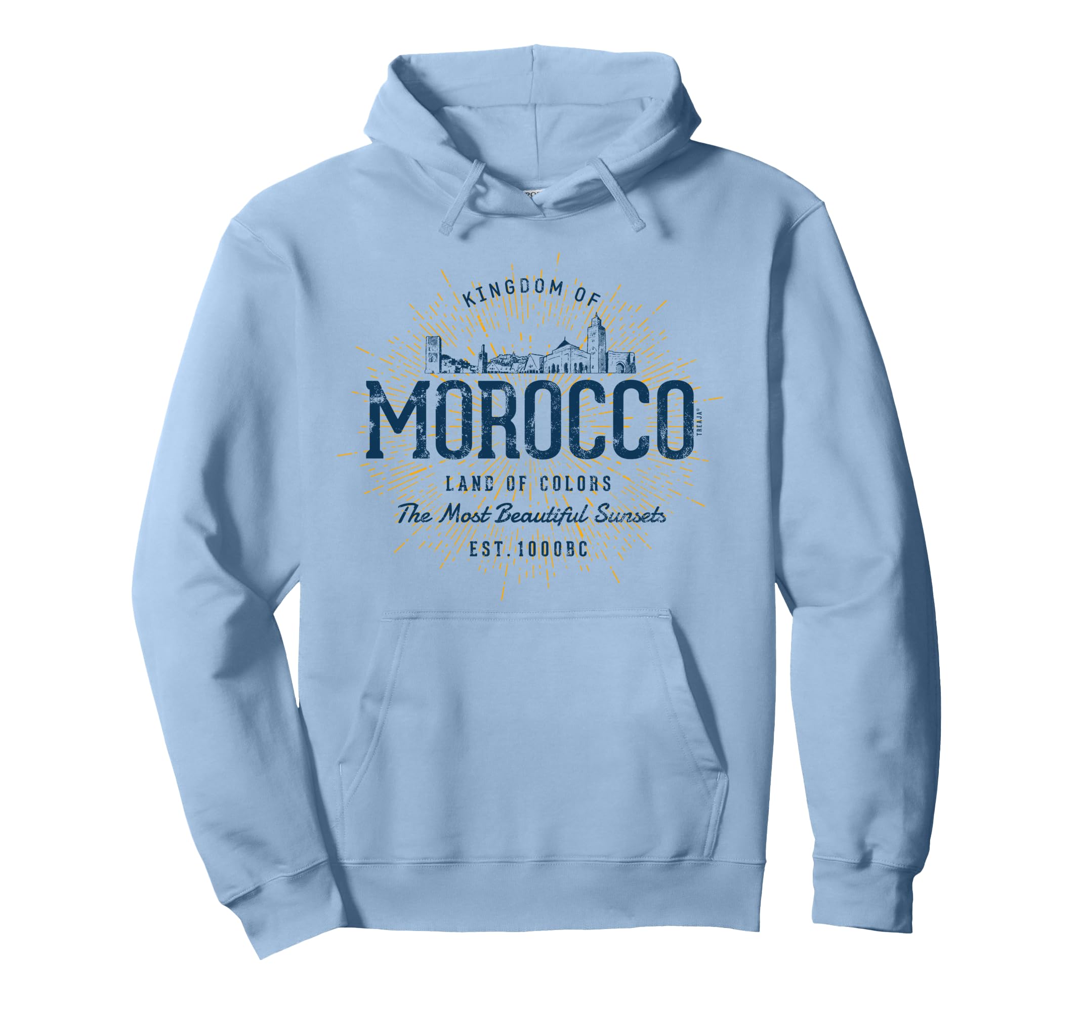 Morocco Hoodie - Casual Everyday Wear Unisex - T-Shirt, Sweatshirt, Hoodie
