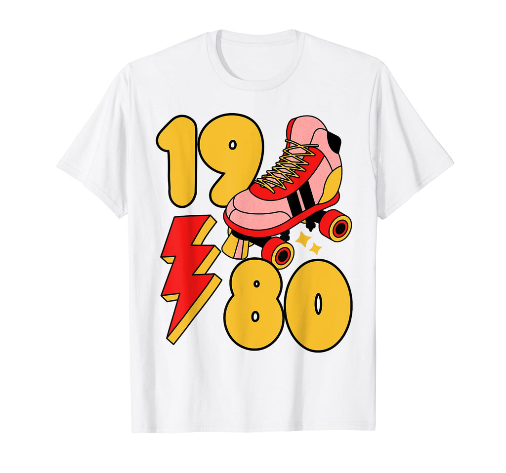 1980 Roller Skate 80S Nostalgia Collector T-Shirt - Streetwear Style Unisex - T-Shirt, Sweatshirt, Hoodie