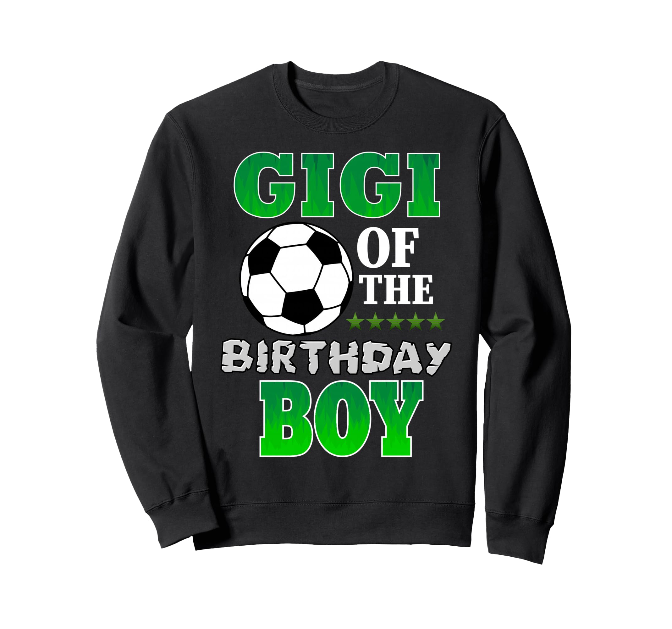 Gigi Birthday Soccer Stars Outfit Sweatshirt - Trendy Graphic for Adults - T-Shirt, Sweatshirt, Hoodie