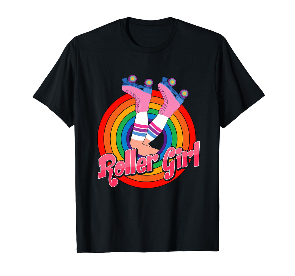 Roller Skater Skating 70S 80S Skates T-Shirt - Graphic Print Men Women - T-Shirt, Sweatshirt, Hoodie