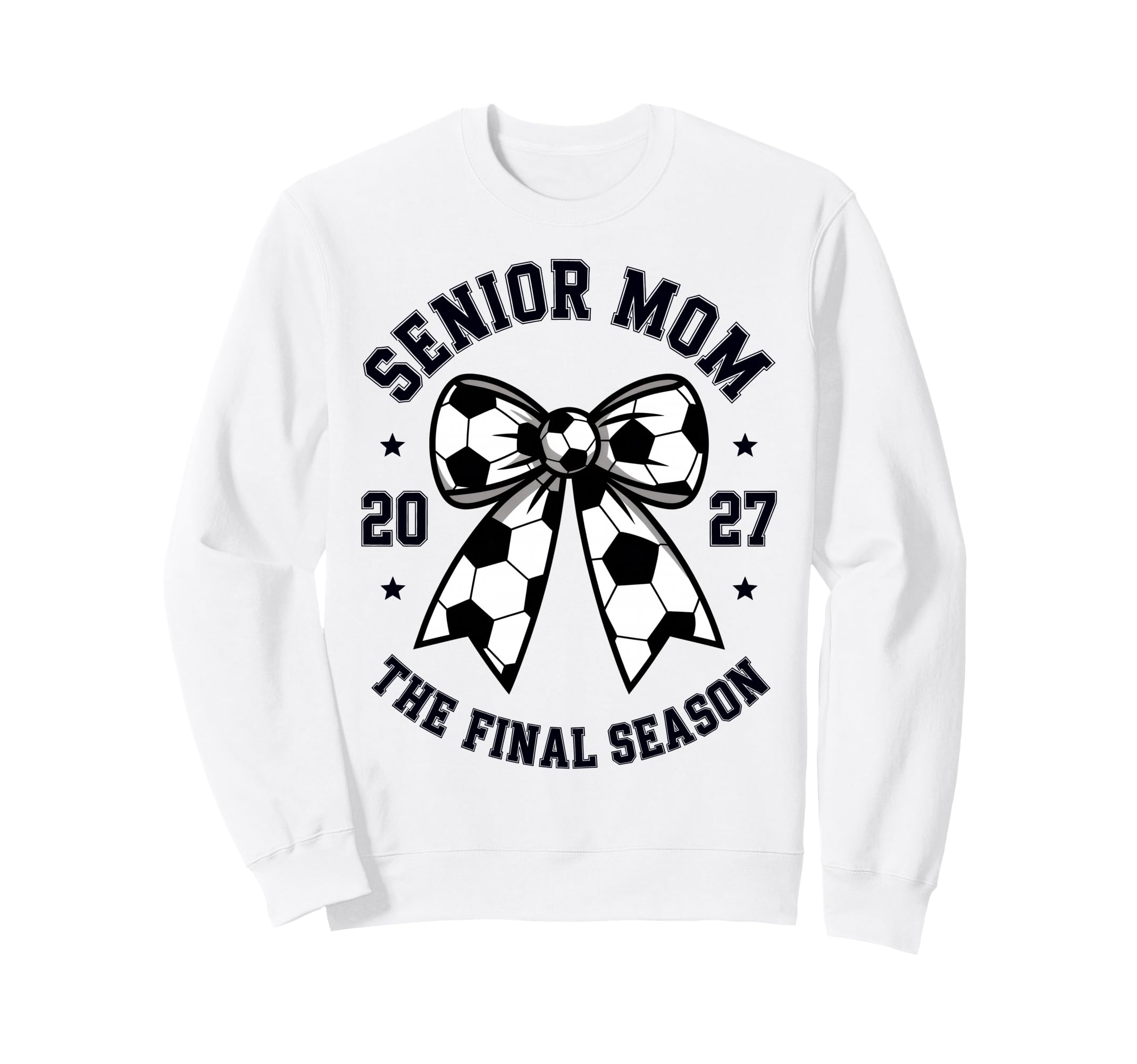 Senior Mom Soccer Class 2027 Womens Sweatshirt - Custom Art Print Unisex - T-Shirt, Sweatshirt, Hoodie