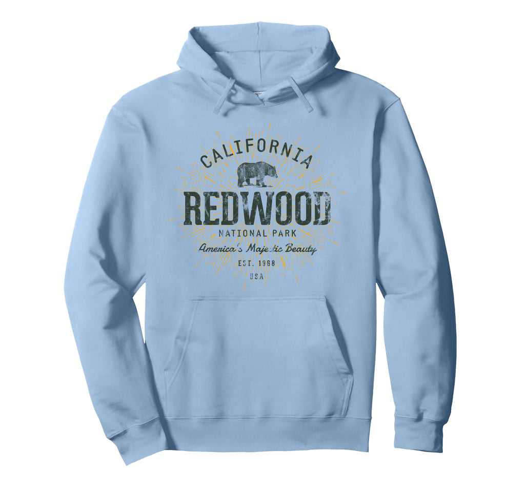 Redwood National Park Hoodie - Custom Art Print Unisex - T-Shirt, Sweatshirt, Hoodie