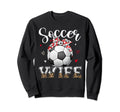 Womens Soccer Wife Headband Sweatshirt - Fun Novelty Design for Adults - T-Shirt, Sweatshirt, Hoodie