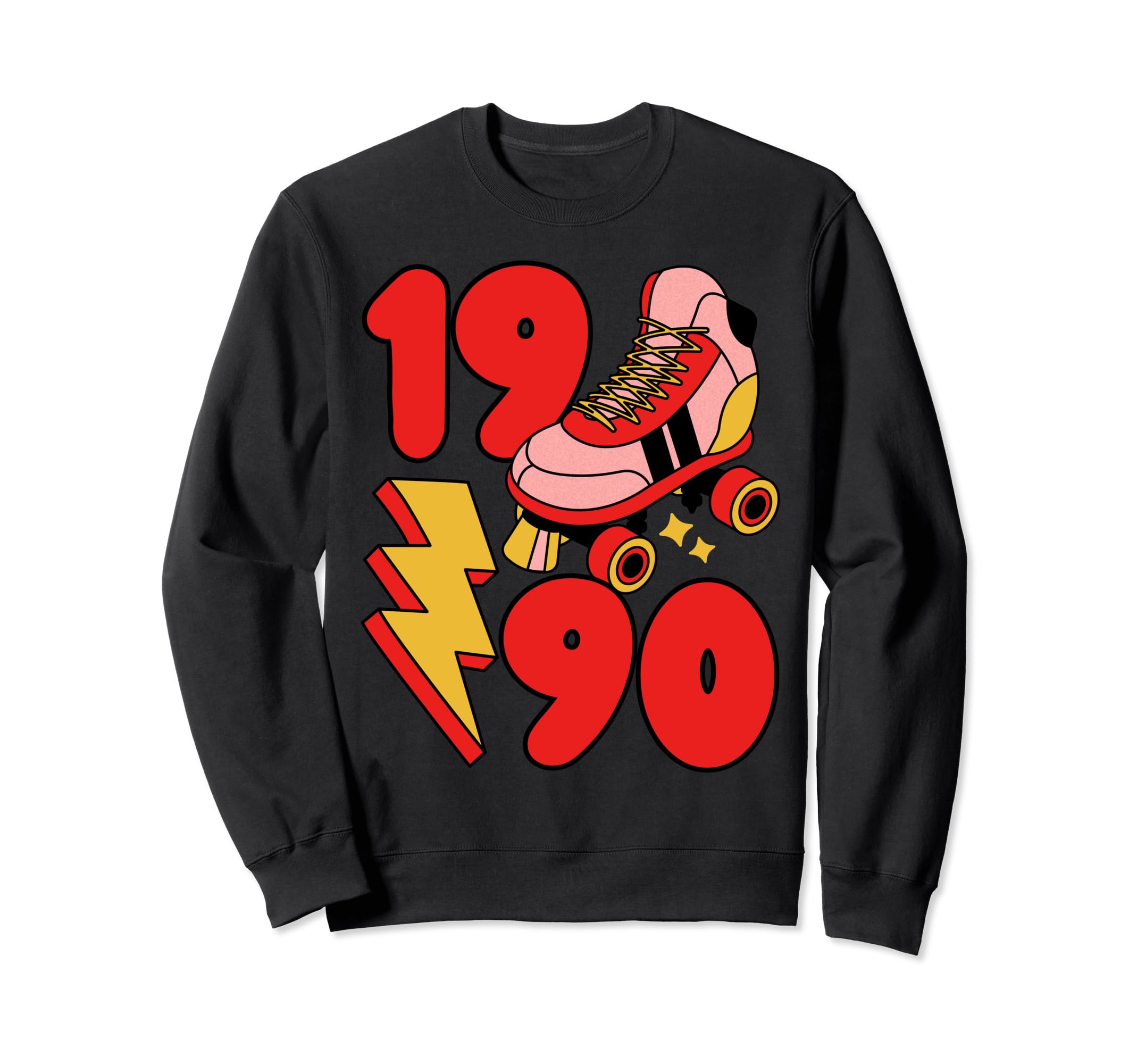 1990 Roller Skate 90S Nostalgia Sweatshirt - Streetwear Style Unisex - T-Shirt, Sweatshirt, Hoodie