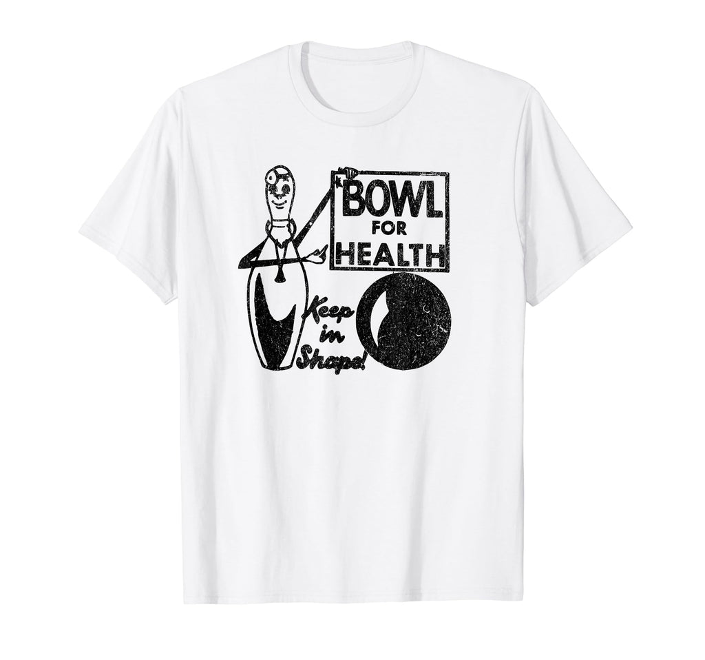 Bowl Health Bowling Matchbook T-Shirt - Novelty Apparel Unisex - T-Shirt, Sweatshirt, Hoodie