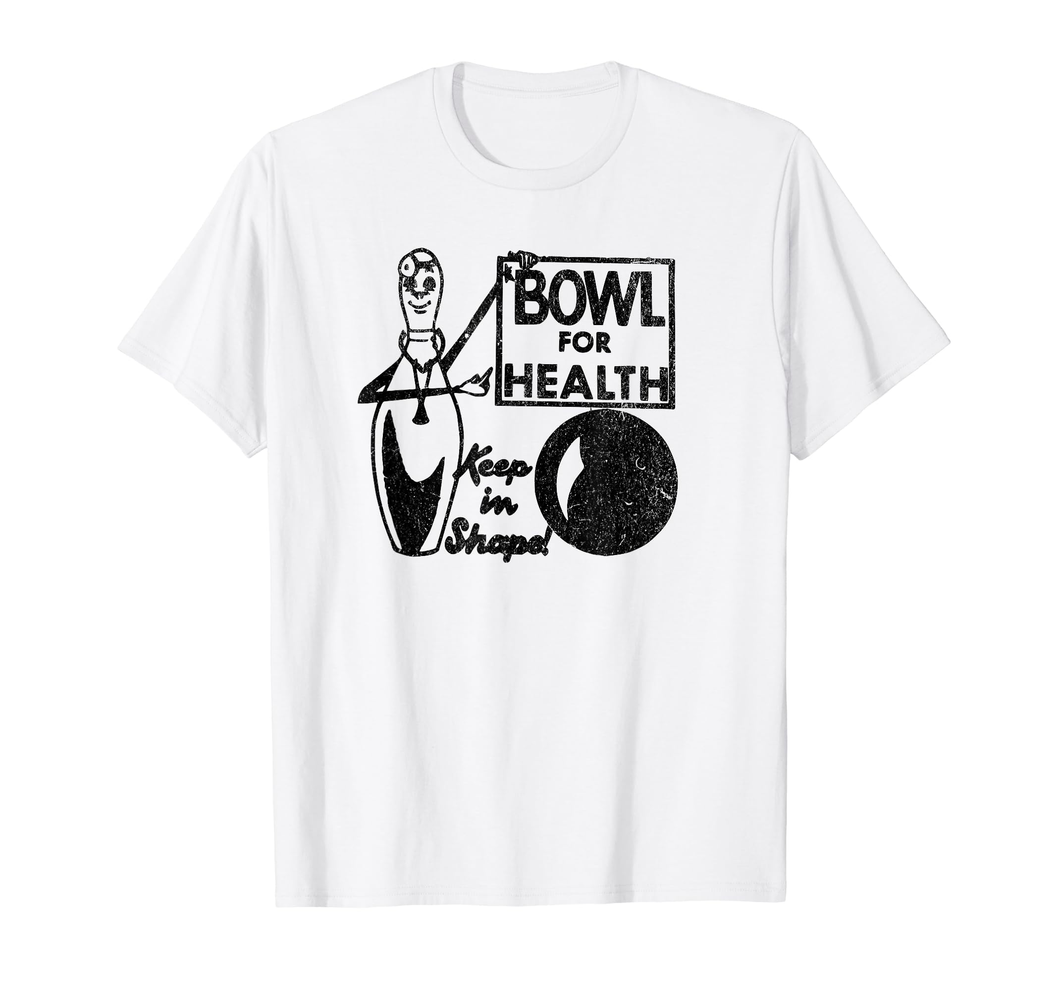 Bowl Health Bowling Matchbook T-Shirt - Novelty Apparel Unisex - T-Shirt, Sweatshirt, Hoodie