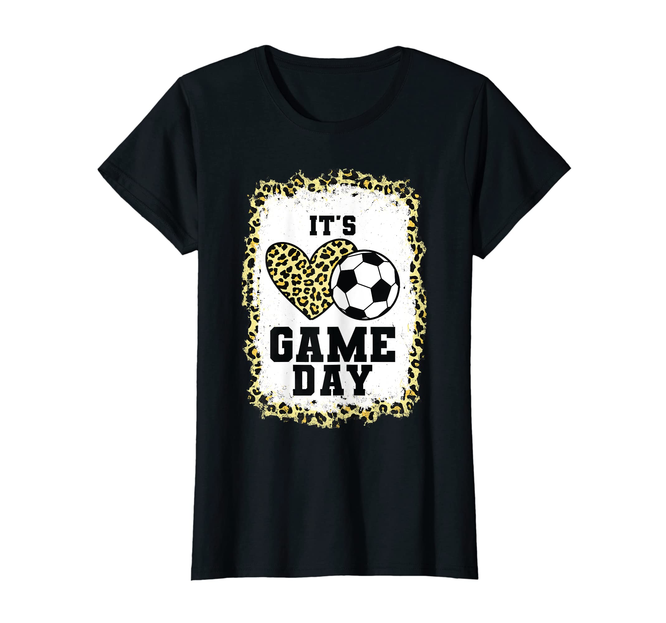 Womens Its Game Day Heart Soccer T-Shirt - Aesthetic Graphic for Adults - T-Shirt, Sweatshirt, Hoodie