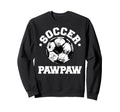 Soccer Pawpaw Soccer Ball Distressed Sweatshirt - Graphic Print Unisex - T-Shirt, Sweatshirt, Hoodie