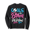 Gender Reveal Goals Or Bows Pepaw Sweatshirt - Trendy Graphic Men Women - T-Shirt, Sweatshirt, Hoodie