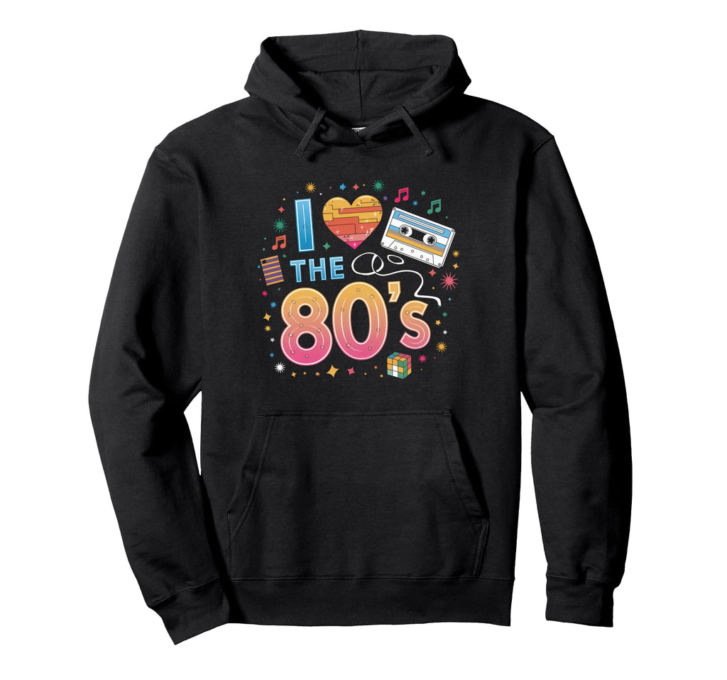 Cassette 80S 90S Party Mixtape Tape Hoodie - Fun Novelty Design for Adults - T-Shirt, Sweatshirt, Hoodie