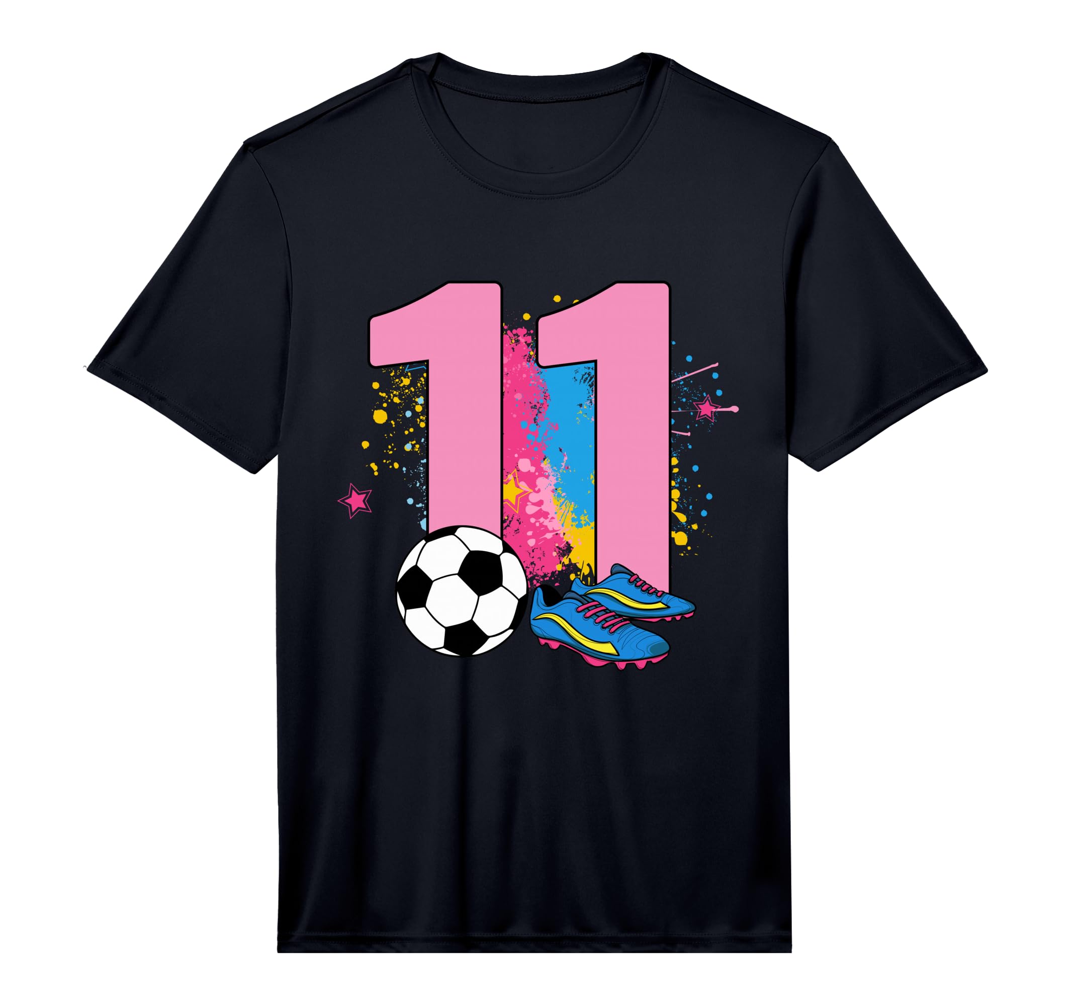 11Th Birthday Soccer Player Football T-Shirt - Trendy Graphic for Adults - T-Shirt, Sweatshirt, Hoodie