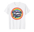 Lgbtq Proud Mom Gay Pride Lgbt Ally T-Shirt - Custom Art Print Men Women - T-Shirt, Sweatshirt, Hoodie