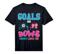 Mens Goals Or Bows Mommy Loves You T-Shirt - Minimalist Print Men Women - T-Shirt, Sweatshirt, Hoodie