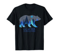 Glacier Grizzly Bear Glacier National Park T-Shirt - Graphic Print Unisex - T-Shirt, Sweatshirt, Hoodie